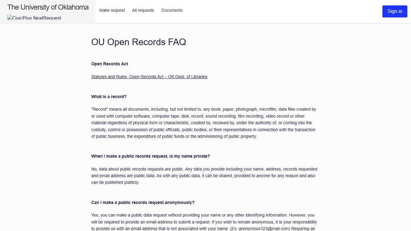 NextRequest - Modern FOIA & Public Records Request Software